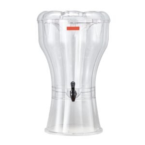 Beverage Dispenser, 3.4 Gallon Drink Dispenser for Parties, Plastic Juice Dispensers with No-Drip Spigot, Iced Tea Lemonade Juice Water Dispensers, for Restaurants, Hotels, Parties
