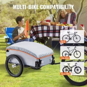 bike cargo trailer 88100160 lbs load capacity heavy duty bicycle wagon cart foldable compact storage with universal hitch 3.jpg