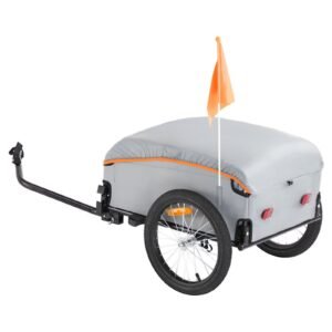 bike cargo trailer 88100160 lbs load capacity heavy duty bicycle wagon cart foldable compact storage with universal hitch 5.jpg
