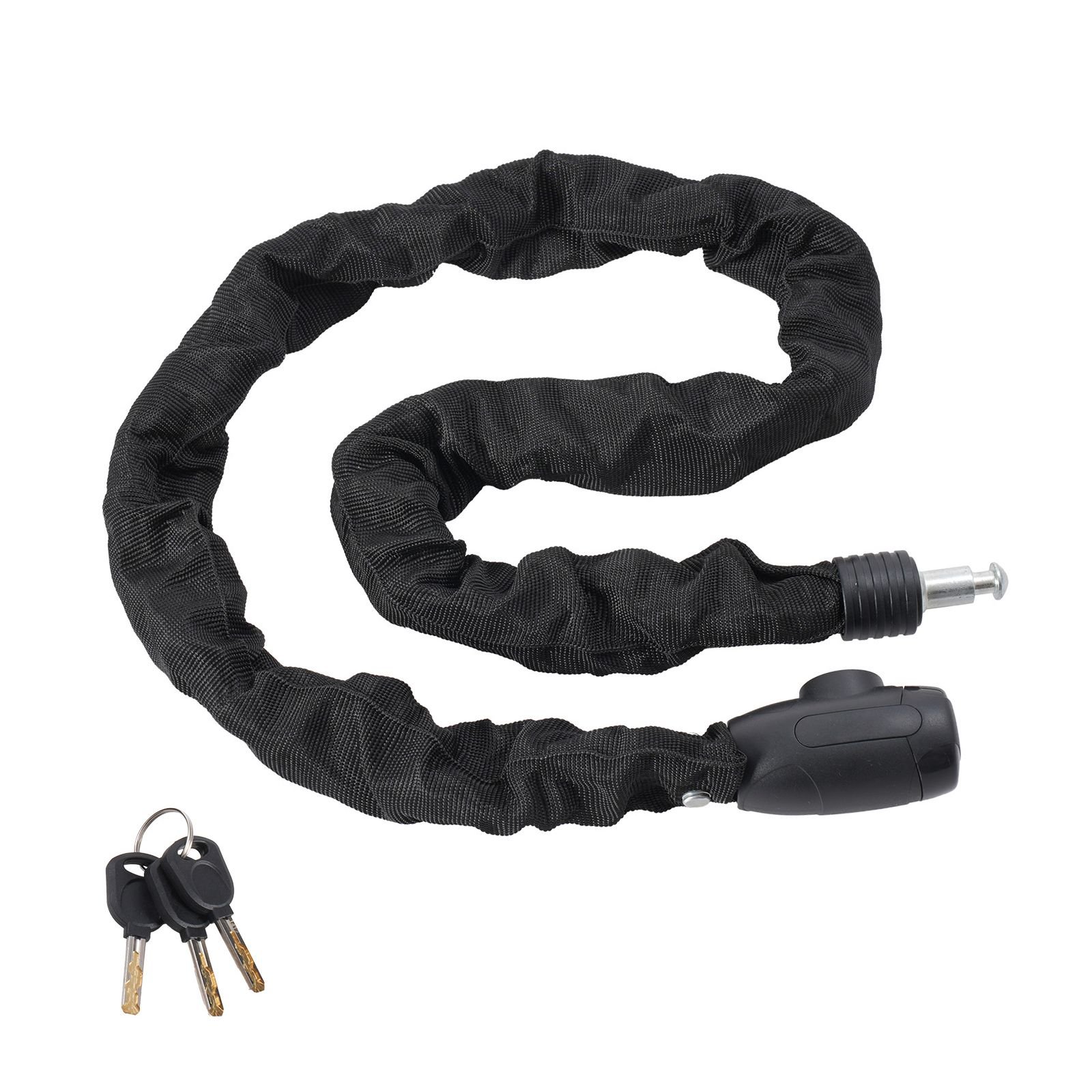 bike chain lock 394 ft combination bicycle chain lock with 4 keys heavy duty anti theft high security bike locks perfect for bike motorcycle scooter bicycle door fence or gate 8mm.jpg
