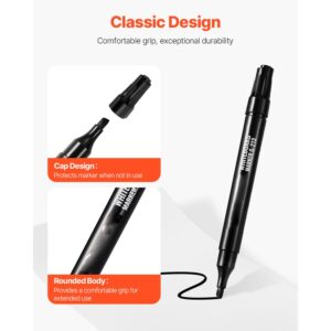 black dry erase markers 36 pack low odor whiteboard markers with chisel tip easily clean dry erase markers bulk for school office home 2.jpg