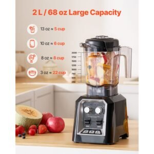 blender for smoothies 68 oz 1400w professional blender with powerful motor multi functional food processing blender with grinder container for smoothiemilkshakejuice fits for kitchen 2.jpg