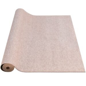 Boat Carpet, 6 ft x 29.5 ft Marine Carpet for Boats, Waterproof Light Brown Carpet with Marine Backing Anti-Slide Marine Grade Boat Carpet Cuttable Easy to Clean Patio Rugs Deck