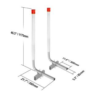 boat trailer guide 40 with led light trailer guide poles 2pcs high hardness steel trailer guide ons trailer guides with pvc pipes for ski boat fishing boat or sailboat trailer 5.jpg