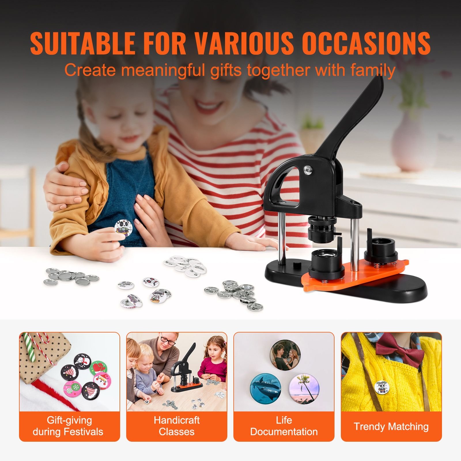 button maker machine 098 inch25mm pin maker with 500pcs button parts button maker with panda magic book ergonomic arc handle punch press kit for children diy gifts and christmas.jpg