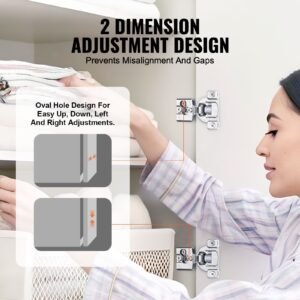 cabinet hinges 40 packs partial overlay kitchen cabinet door hinges 105 degree opening angel soft close concealed cupboard hinges for framed cabinet type with mounting screws 3.jpg