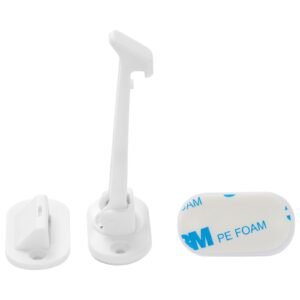 cabinet latch locks 12 pack child safety cabinet locks no drilling or tools required adhesive cabinet latch invisible baby proofing child proof cabinet locks for drawers and cabinets white.jpg