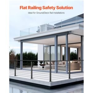 cable railing post 36x1x2 inch level deck stair posts 1 pack stainless steel cable handrail post pre drilled pickets with mounting bracket stair railing kit black 1jzlgzxhs914lza6x001v0 1.jpg