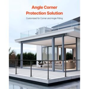 cable railing post 42x1x2 inch corner railing post with l shaped pre drilled holes stainless steel cable rail post with horizontal and curved bracket 1 pack black 1jzlgzxhs10607yxo001v0 1.jpg