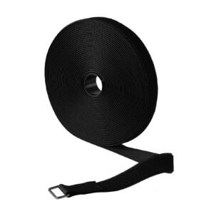 cable ties 3937 inch adjustable hook and loop straps with 50 metal buckles reusable velcro cords straps cut to length wire strap heavy duty nylon cord ties for organizer and management 5.jpg