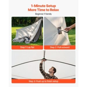 camping tent 4 person pop up instant cabin tent with large mesh windows 60 seconds easy setup portable cabin hub tents with carry bag for family outdoor camping hiking upgraded ventilation 1.jpg
