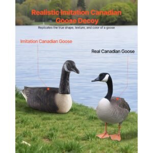canada goose decoys outdoors goose decoy for waterfowl hunting durable plastic floaters with ultra realistic paint for pool pond lake garden yard decoration easy to carry and use 6 pack 4.jpg
