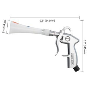 car cleaning gun 6 92 bar high pressure air blow gun with 2 set nozzles 360 rotating nozzle for thorough cleaning quickly blasts dirt and dust from surface work with 14 npt air compressor 1.jpg