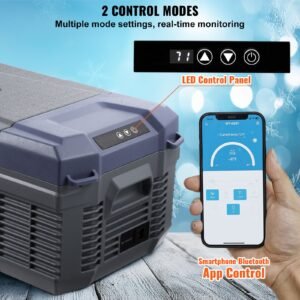 car refrigerator 12 volt car refrigerator fridge 15 l single zone portable freezer 4 68 f adjustable range 1224v dc and 100 240v ac compressor cooler for outdoor camping rv 3.jpg