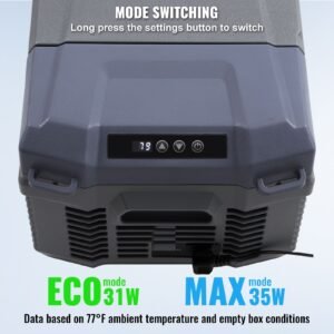 car refrigerator 12 volt car refrigerator fridge 15 l single zone portable freezer 4 68 f adjustable range 1224v dc and 100 240v ac compressor cooler for outdoor camping rv 4.jpg