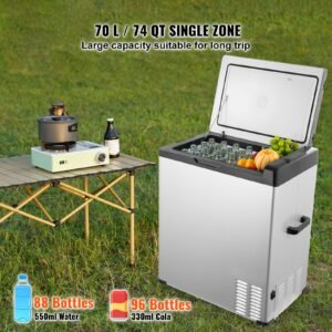car refrigerator 12 volt car refrigerator fridge 70 l single zone portable freezer 4 68 f adjustable range 1224v dc and 100 240v ac compressor cooler for outdoor camping rv 1.jpg