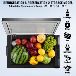 car refrigerator 12 volt car refrigerator fridge 70 l single zone portable freezer 4 68 f adjustable range 1224v dc and 100 240v ac compressor cooler for outdoor camping rv 2.jpg