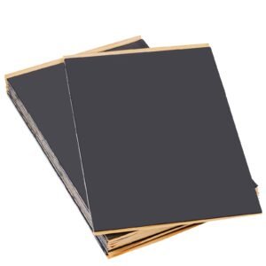 Car Sound Deadening Mat, 200 mil 25 sqft Car Sound Dampening Material, Butyl Automotive Sound Deadener, Noise Insulation and Vibration Dampening Material for Car
