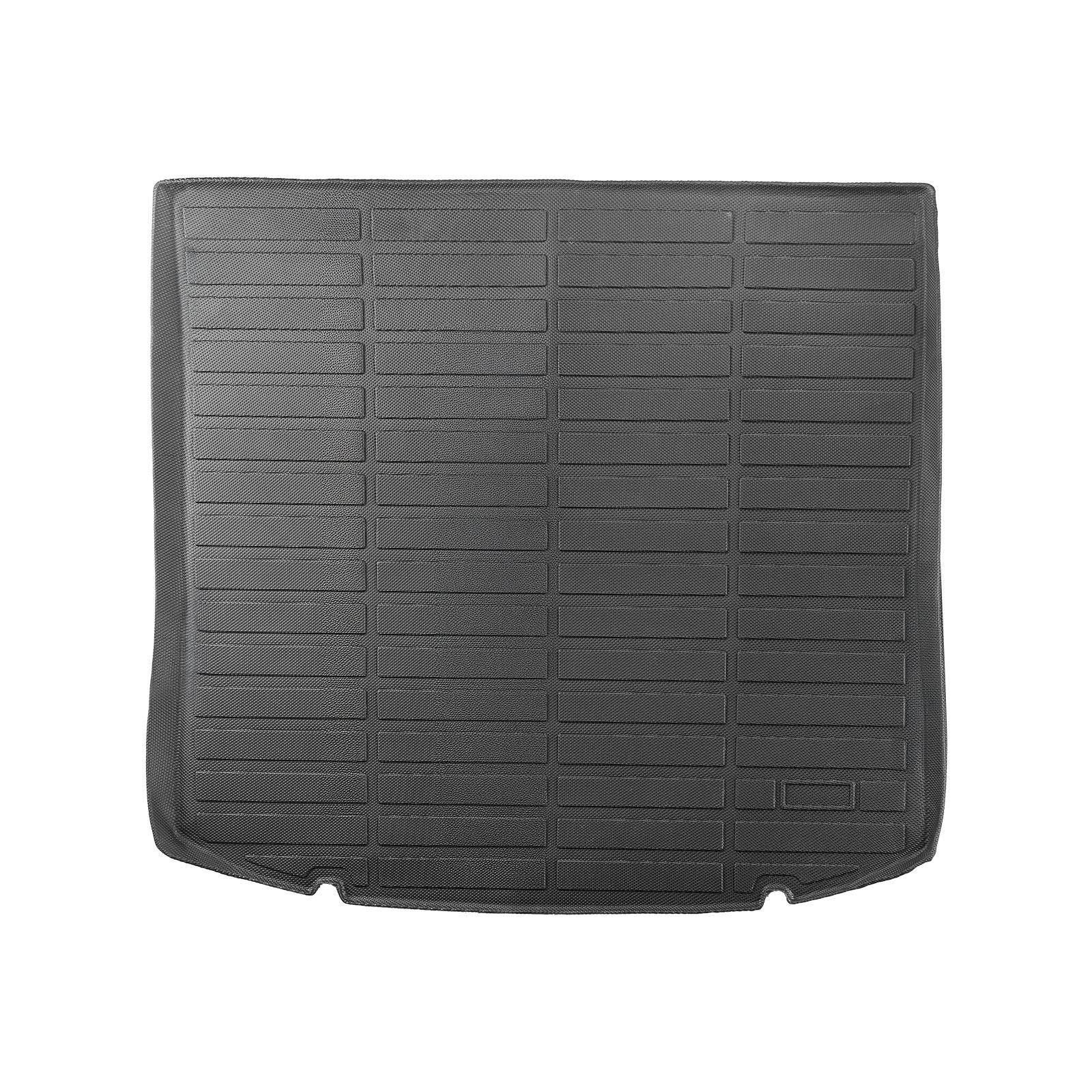 cargo mat compatible with ford edge 2015 2024 & ford edge st 2020 2024, precise fit trunk mat for suvs, tpe trunk protector replacement, black (1pcs)