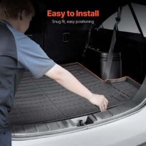 cargo mat compatible with toyota 4runner 7 seater 2010 2024 without sliding tray precise fit trunk mat for suvs tpe trunk protector replacement black 1pcs 2.jpg