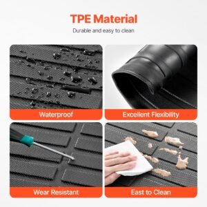 cargo mat compatible with toyota 4runner 7 seater 2010 2024 without sliding tray precise fit trunk mat for suvs tpe trunk protector replacement black 1pcs 3.jpg