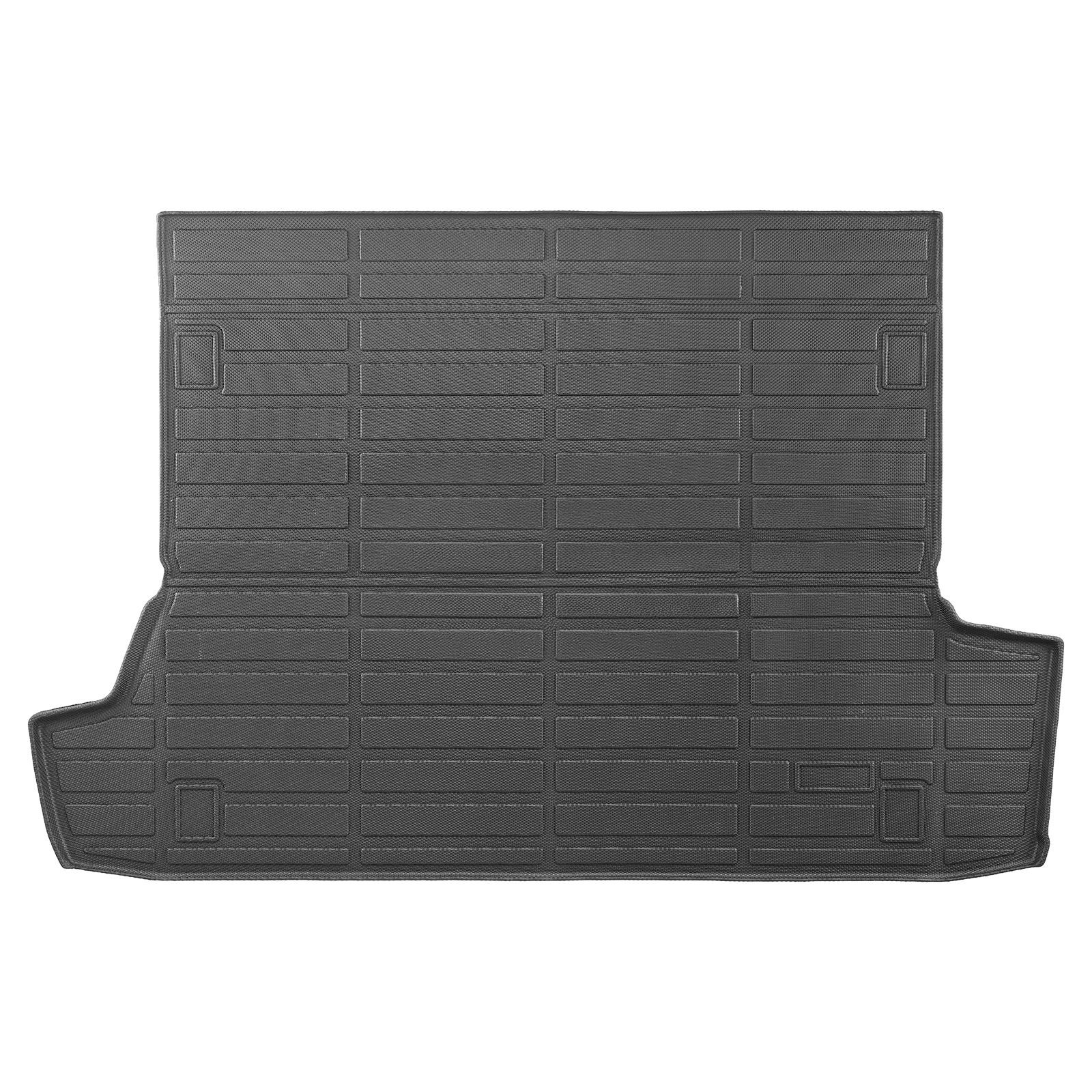 cargo mat compatible with toyota 4runner 7 seater 2010 2024 without sliding tray precise fit trunk mat for suvs tpe trunk protector replacement black 1pcs.jpg