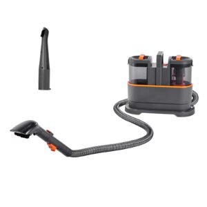 Carpet Cleaner Machine, 50.72 oz Clean Water Tank & 27.05 oz Dirty Water Tank, Portable Upholstery Shampooer, 11.5Kpa Handheld Furniture Extractor, Spot and Stain Deep Cleaner for Rug Couch Car