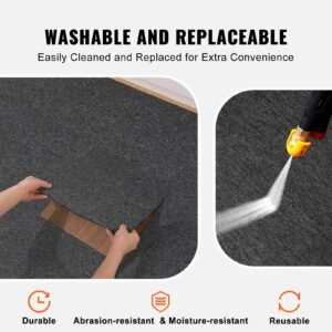 carpet tiles reusable 20x 20 carpet squares with padding attached soft padded carpet tiles easy install diy for bedroom living room indoor outdoor 20 tiles dark gray 5.jpg