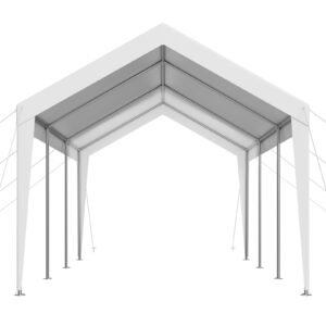 carport 10 x 20 ft outdoor car canopy potable carport heavy duty galvanized car shelter uv resistant water resistant all season protection storage shed for boat motorcycle white.jpg