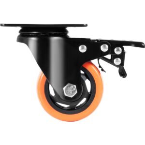 caster wheels 3 inch swivel plate casters set of 4 with security ab locking no noise pvc wheels heavy duty 250 lbs load capacity per caster non marking wheels for cart furniture workbench 2.jpg