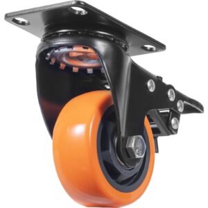 caster wheels 3 inch swivel plate casters set of 4 with security ab locking no noise pvc wheels heavy duty 250 lbs load capacity per caster non marking wheels for cart furniture workbench 3.jpg
