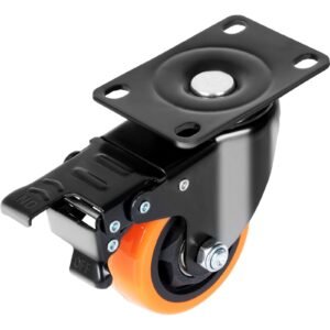 caster wheels 3 inch swivel plate casters set of 4 with security ab locking no noise pvc wheels heavy duty 250 lbs load capacity per caster non marking wheels for cart furniture workbench 4.jpg