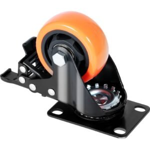 caster wheels 3 inch swivel plate casters set of 4 with security ab locking no noise pvc wheels heavy duty 250 lbs load capacity per caster non marking wheels for cart furniture workbench 5.jpg