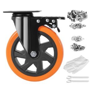 caster wheels 6 inch swivel plate casters set of 4 with security ab locking no noise pvc wheels heavy duty 700 lbs load capacity per caster non marking wheels for cart furniture workbench.jpg