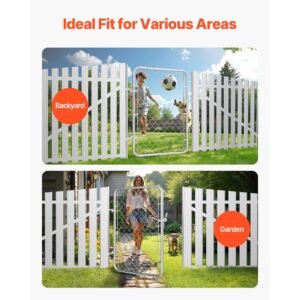 chain link fence gate 32 x 46 in adjustable chain link fence panel fit 2 6 ft w x 4 ft h garden fence gate opening rust resistant galvanized fencing gate for farm posts not included 5.jpg