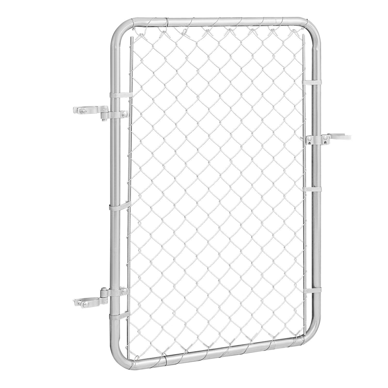 chain link fence gate 32 x 46 in adjustable chain link fence panel fit 2 6 ft w x 4 ft h garden fence gate opening rust resistant galvanized fencing gate for farm posts not included.jpg