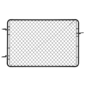 chain link fence gate 72 x 48 in adjustable chain link fence panel fit 22 6 ft w x 6 ft h garden fence gate opening fencing gate with plastic coating for farm black posts not included.jpg