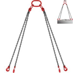 chain sling 516 inch x 10 ft lifting chains with hooks g80 engine chain hoist lifts 11000 lbs5 ton capacity lifting sling chains for engine hoist engine lift chain with 4 leg grab hooks 5.jpg