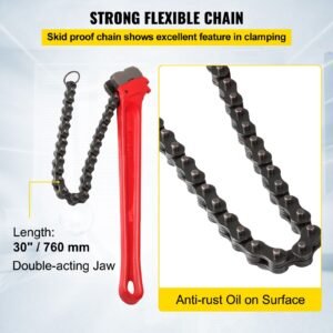 chain wrench pipe 36inchheavy duty oil filter chain wrench capacity 4 12 to 7 12inch chain wrench 30inch 760 mm chain length plumbing pipe tool 3.jpg