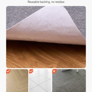 chair mat 55 x 35 inch office chair mat for hard floors floor protector for rolling chairs polyester surface non slip easy to clean smooth glide under desk rug for home office dark grey 2.jpg