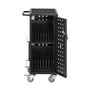 charging cart 16 device mobile charging station up to 156 in screen size office and classroom mobile charging cart for chromebook tablet and laptop 4.jpg