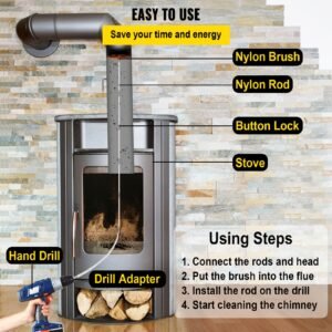 chimney sweep kit 30ft length chimney brush kit with 9 nylon flexible rods rotary chimney cleaning kit driven by drill chimney cleaning tool kits for sweeping fireplace flue 4.jpg
