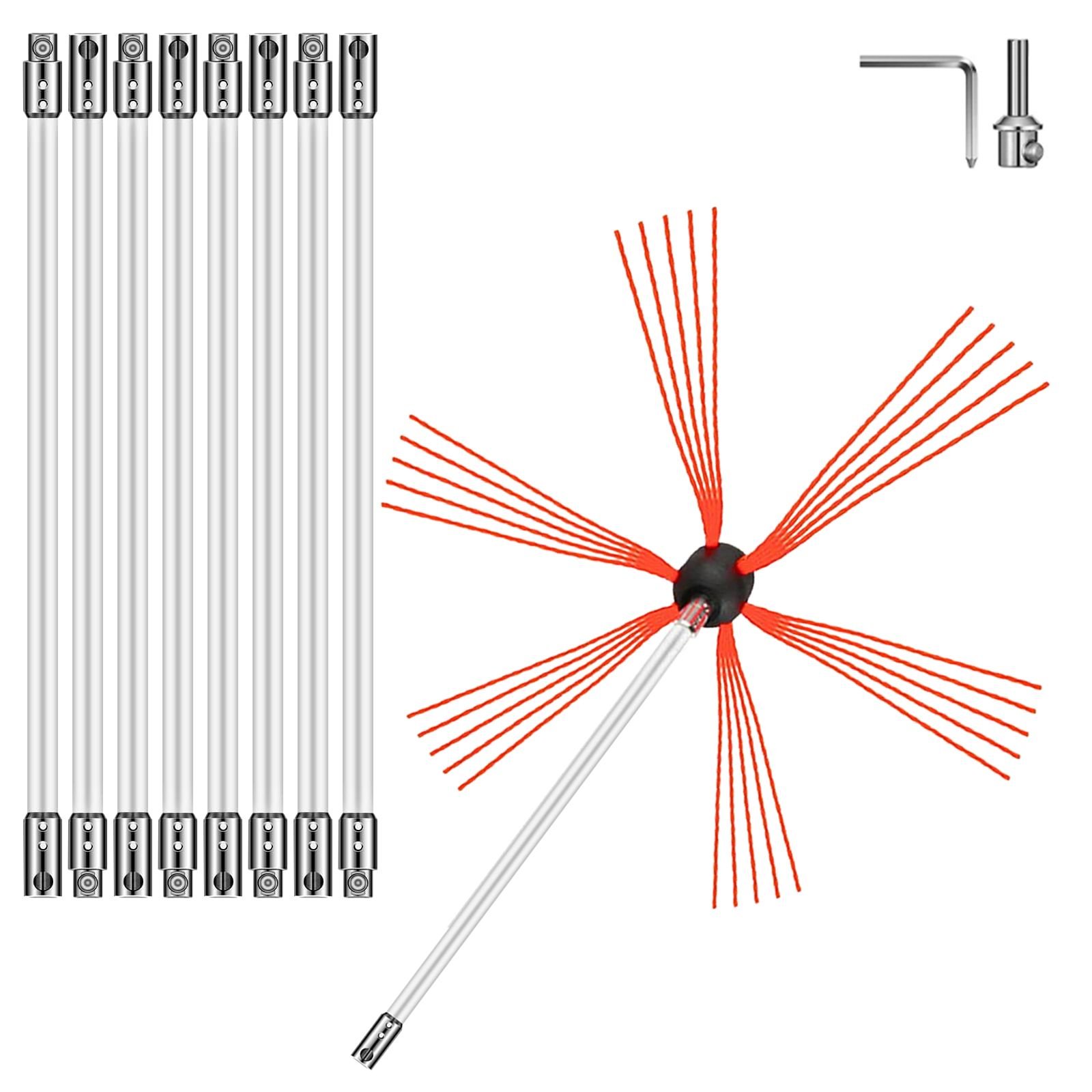 chimney sweep kit 30ft length chimney brush kit with 9 nylon flexible rods rotary chimney cleaning kit driven by drill chimney cleaning tool kits for sweeping fireplace flue.jpg