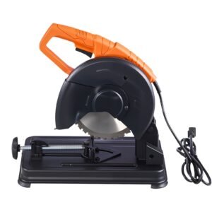 Chop Saw, 7-1/4 in Stainless Steel Cold Cut Blade, 1200 W Motor, 4000 r/min Speed, 0-45° Adjustable Cutting Angle, Metal Cutting Chop Saw for Metal Square and Flat Tubes, I-Shaped Steels