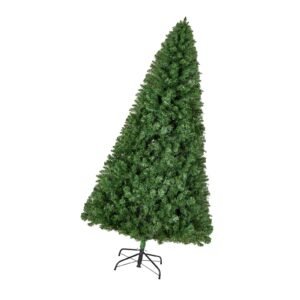 Christmas Tree, 7.2ft Artificial Xmas Tree, Full Holiday Decor Trees with 1346 Branch Tips & Sturdy Metal Base for Home Party Office Decoration