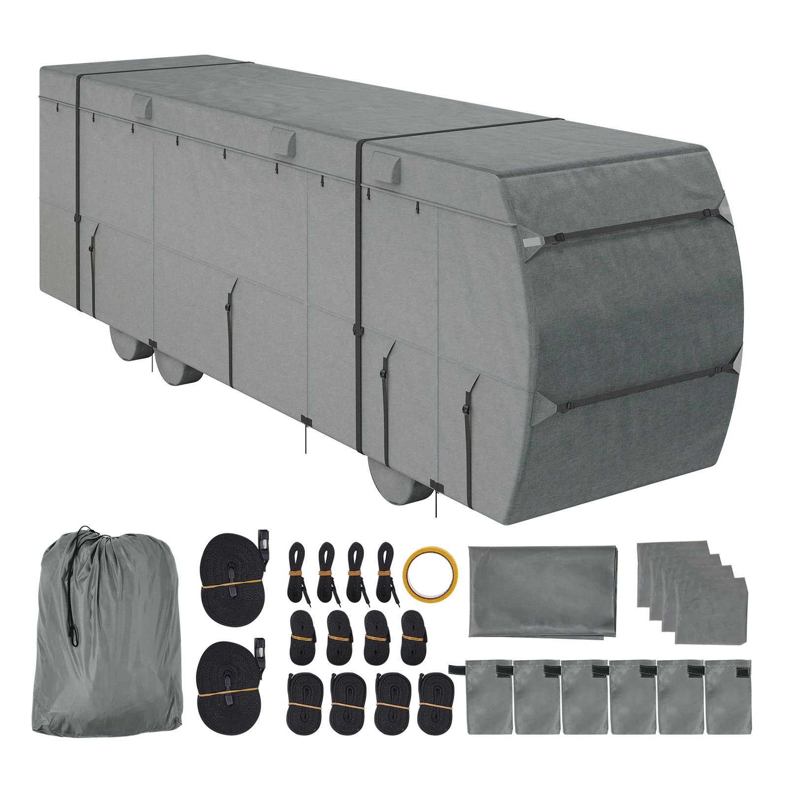 class c rv cover 29 32 ft motorhome cover oxford fabric motorhome rv cover waterproof windproof and rip stop camper cover with storage bag repair patches straps and tire covers.jpg