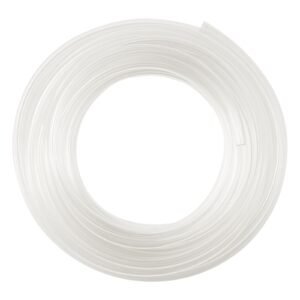 Clear Vinyl Tubing, 3/8" ID x 1/2" OD, 50FT Plastic PVC Tubing, Flexible and Cuttable Clear Hose, 1/16 in Wall Thickness, High-strength PVC Material for Aquarium Irrigation Swimming Pool Lab