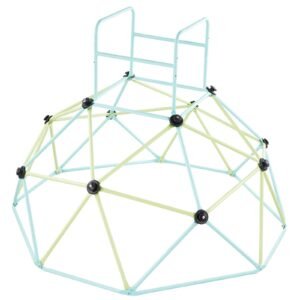 climbing dome, 6ft geometric dome climber for kids, 600lbs loading indoor/outdoor jungle gym playground, easy assembly backyard climbing play equipment for boys girls 3 to 10 years old