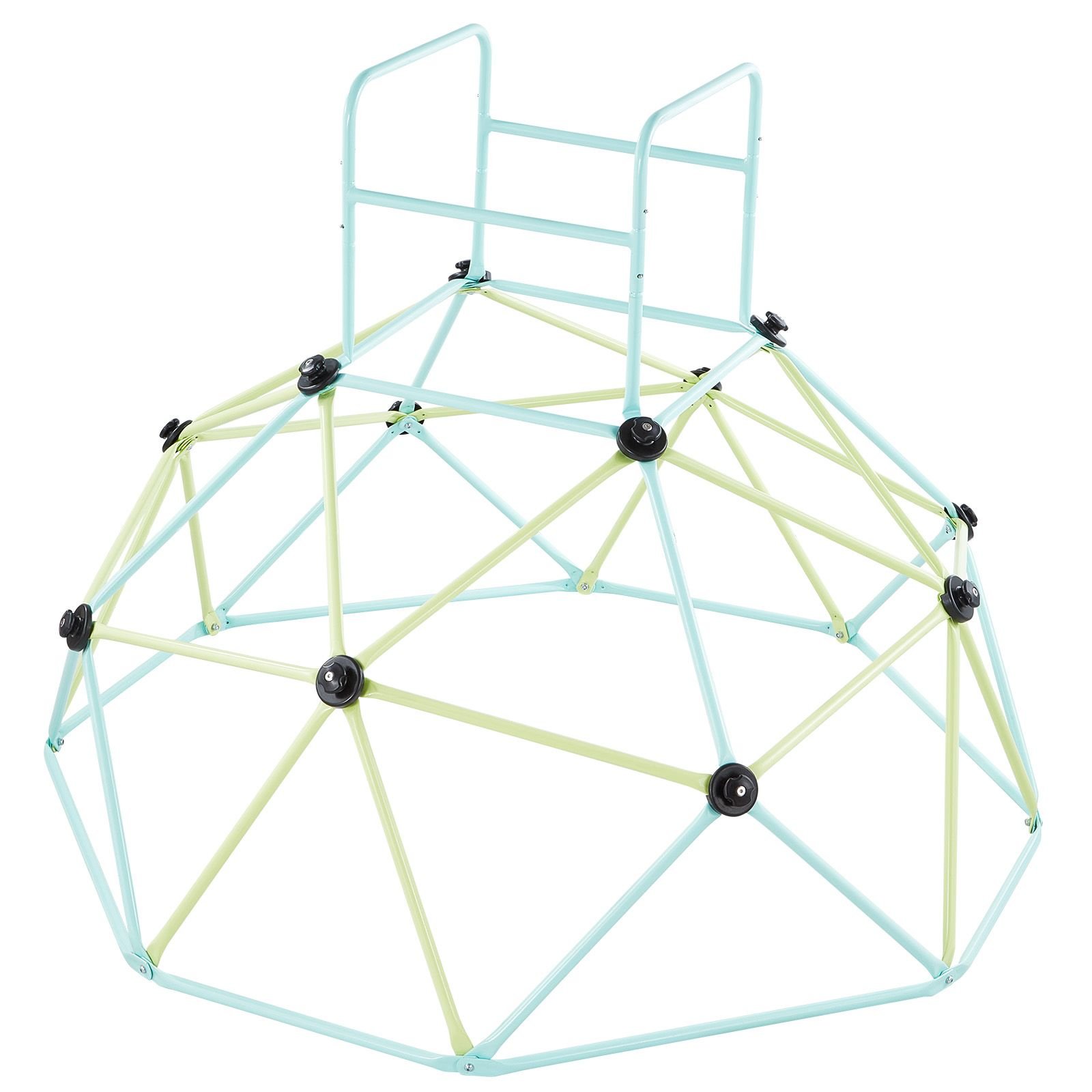 climbing dome, 6ft geometric dome climber for kids, 600lbs loading indoor/outdoor jungle gym playground, easy assembly backyard climbing play equipment for boys girls 3 to 10 years old