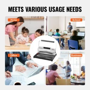 coil spiral binding machine manual book maker with electric binding 46 holes binding 500 sheets punch binder with 100pcs 516 coil binding spines for letter size a4 a5 5.jpg